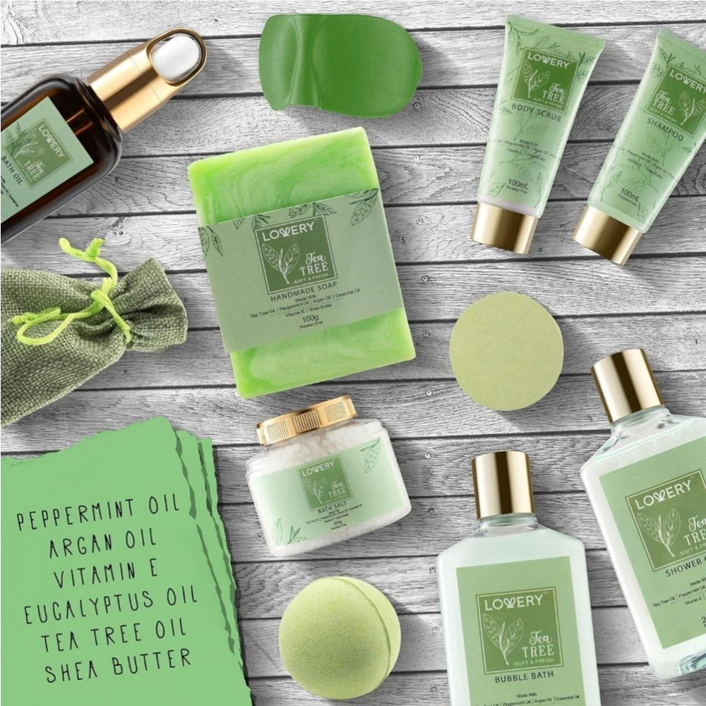 Tea Tree Bath Home Spa Set - Picture 6 of 9